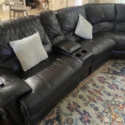 Sectional Sofa - Recliner- Free For Pickup