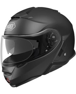 Shoei Neotec II Flip-Up Motorcycle Helmet Matte Black Medium 