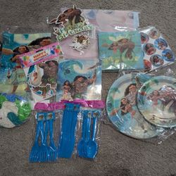 Moana Party Set ( READ DESCRIPTION )
