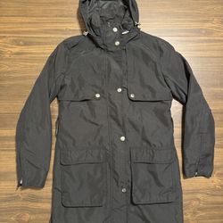 SCOTTeVEST Tech Full-Zip Hoodie Jacket Women’s XS Multi-Pocket Black Utility 
