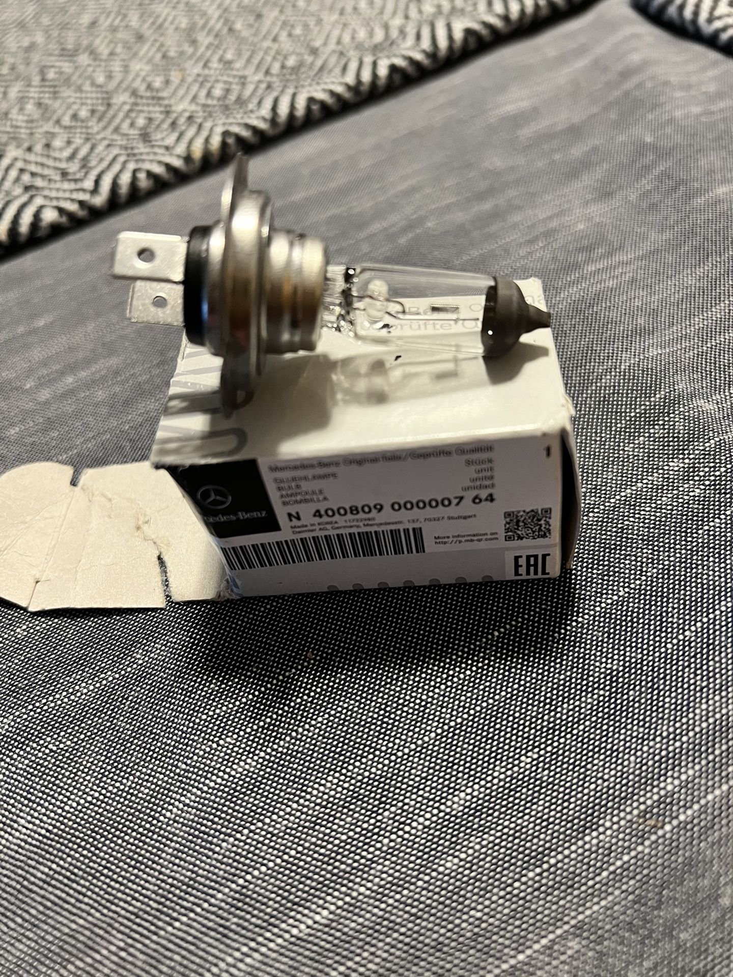 Original Mercedes Headlight Lamp Bulb