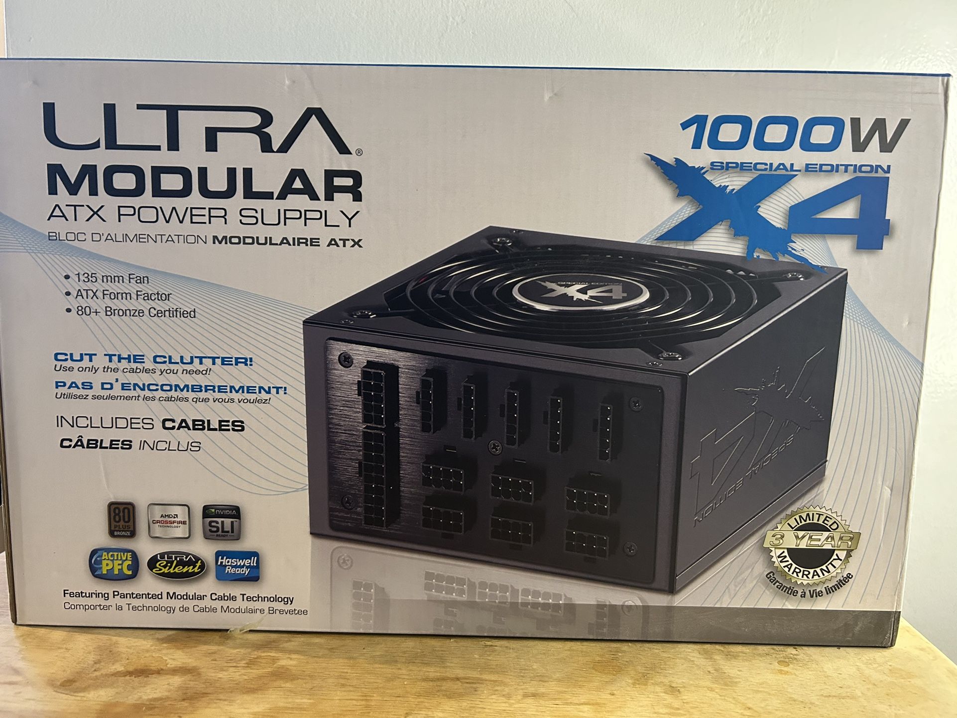Ultra X4 Special Edition 1000 Watt 80 PLUS Bronze