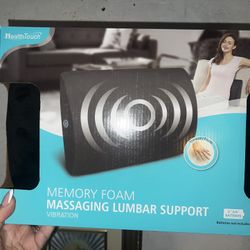 Massaging Lumbar Support