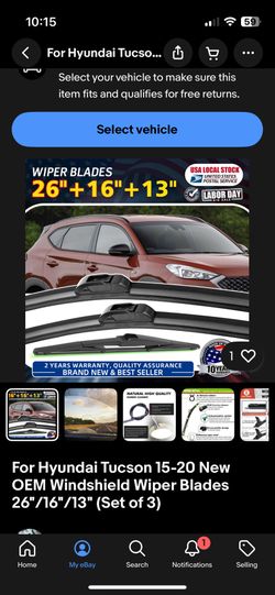 Wiper Blade set 3 PCS