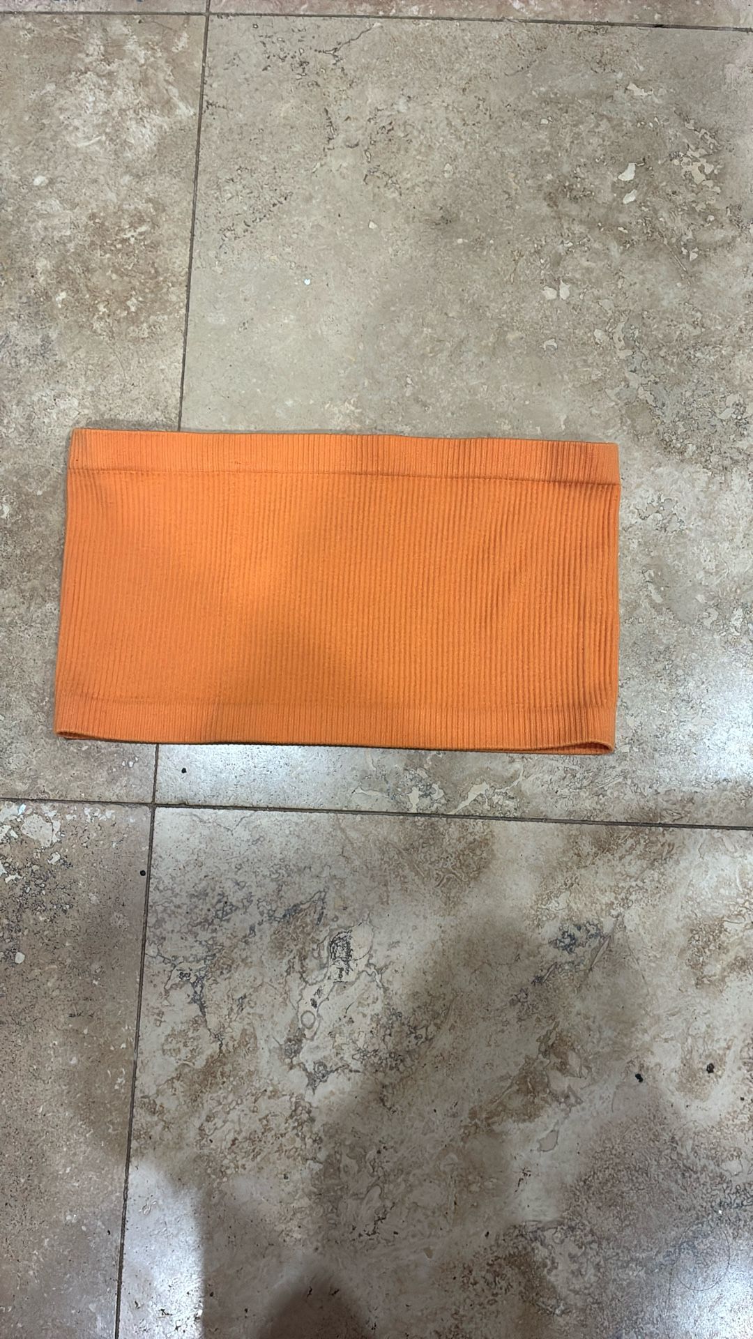 Forever 21 Neon Orange Tube Top XS 