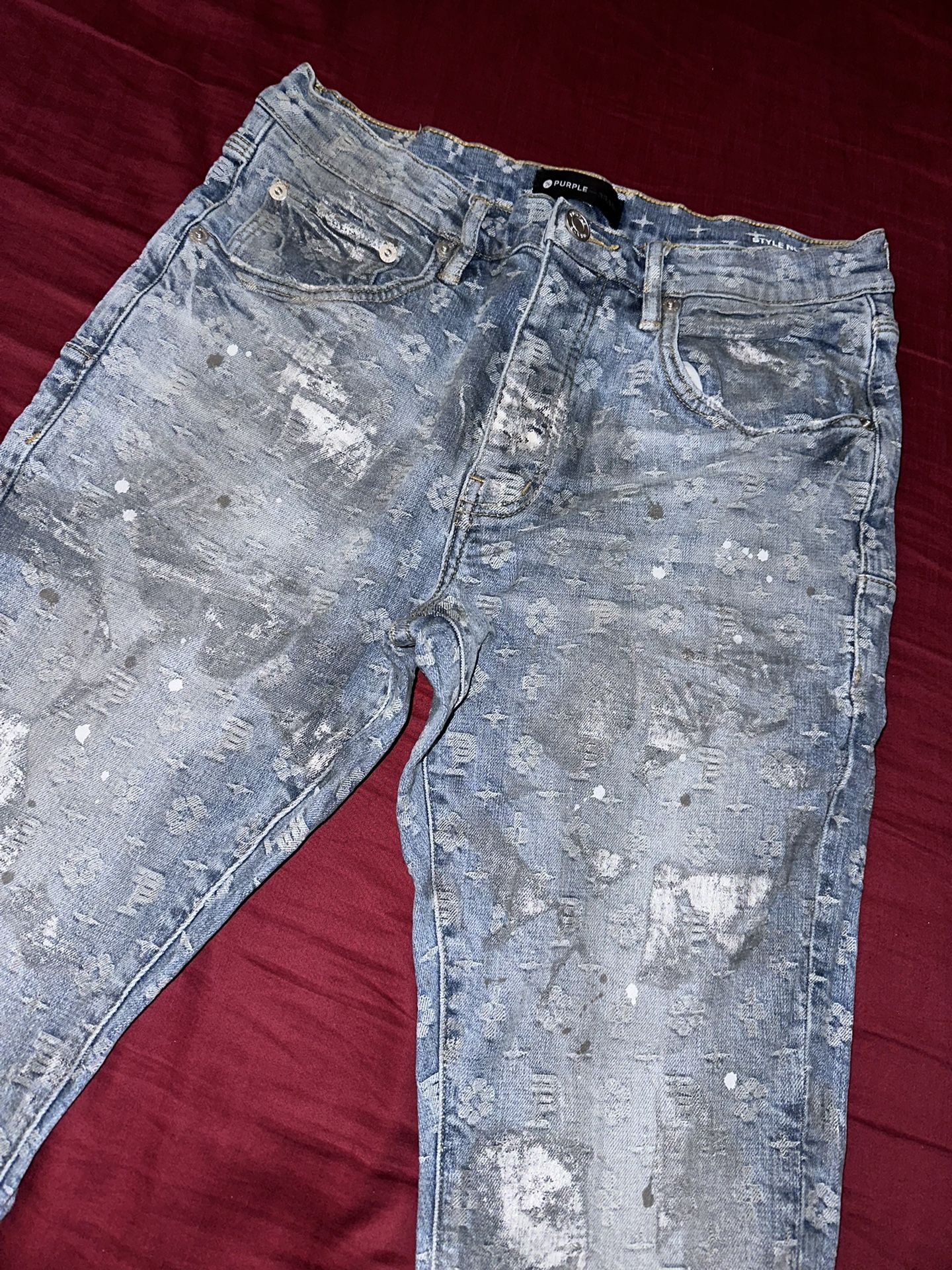 Purple Jeans, Size 32 