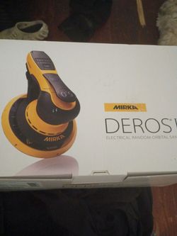 Derosi 2 electrical random orbital sander