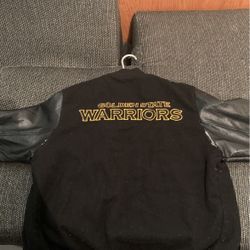 Mens Gsw Varsity Jacket