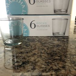 Martha Stewart Rocks Glasses (set of 12)