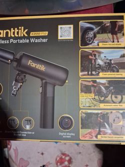 Fanttik k200 flip cordless portable washer