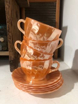 S/4 plates and cup termocrisa Mexico