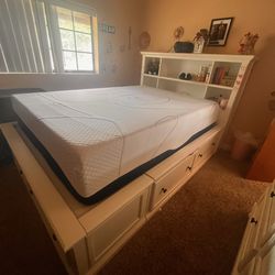 Bedroom set from Jerome’s furniture