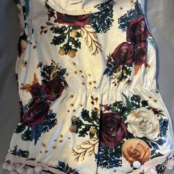 Toddler Rompers/2 Reusable Diapers