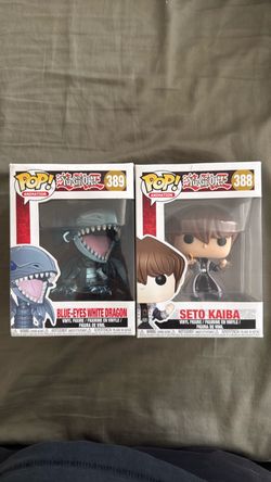 Funko Pop Yu-Gi-Oh! Blue-Eyes White Dragon & Seto Kaiba Set