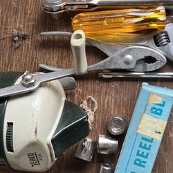 Zebco With Tools To Repair 