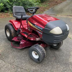 Automatic Riding Lawnmower!