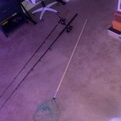 Two rods one net for $140