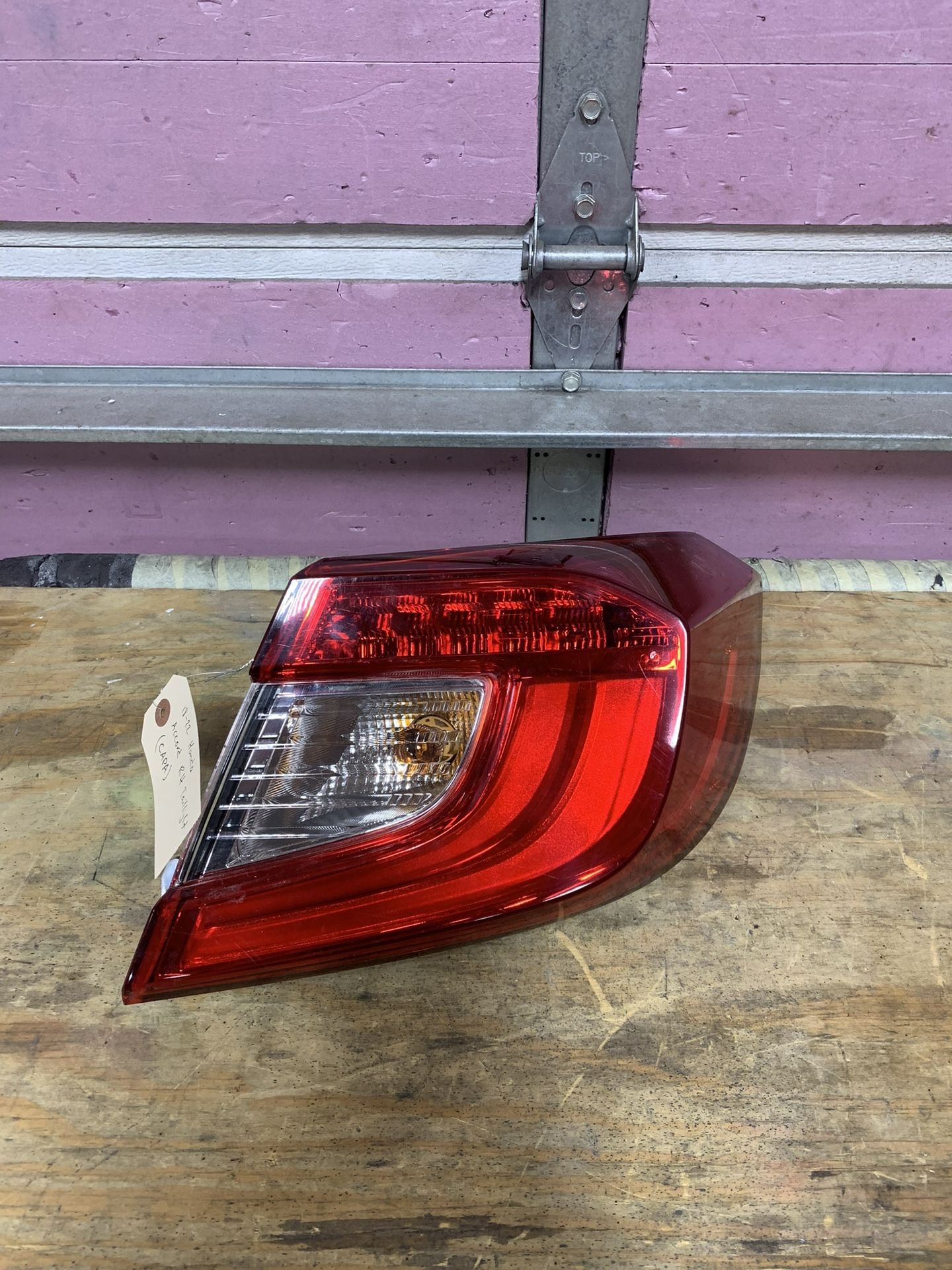 2018-2022 Honda Accord Right side taillight