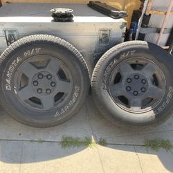 Set of 17” Silverado OEM Wheels