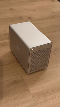 OWC Mercury Elite Pro Qx2 Hardware RAID Enclosure USB 3 SATA FW800 No Keys