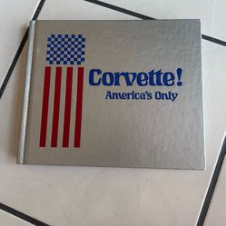 Corvette Americas only Book. 