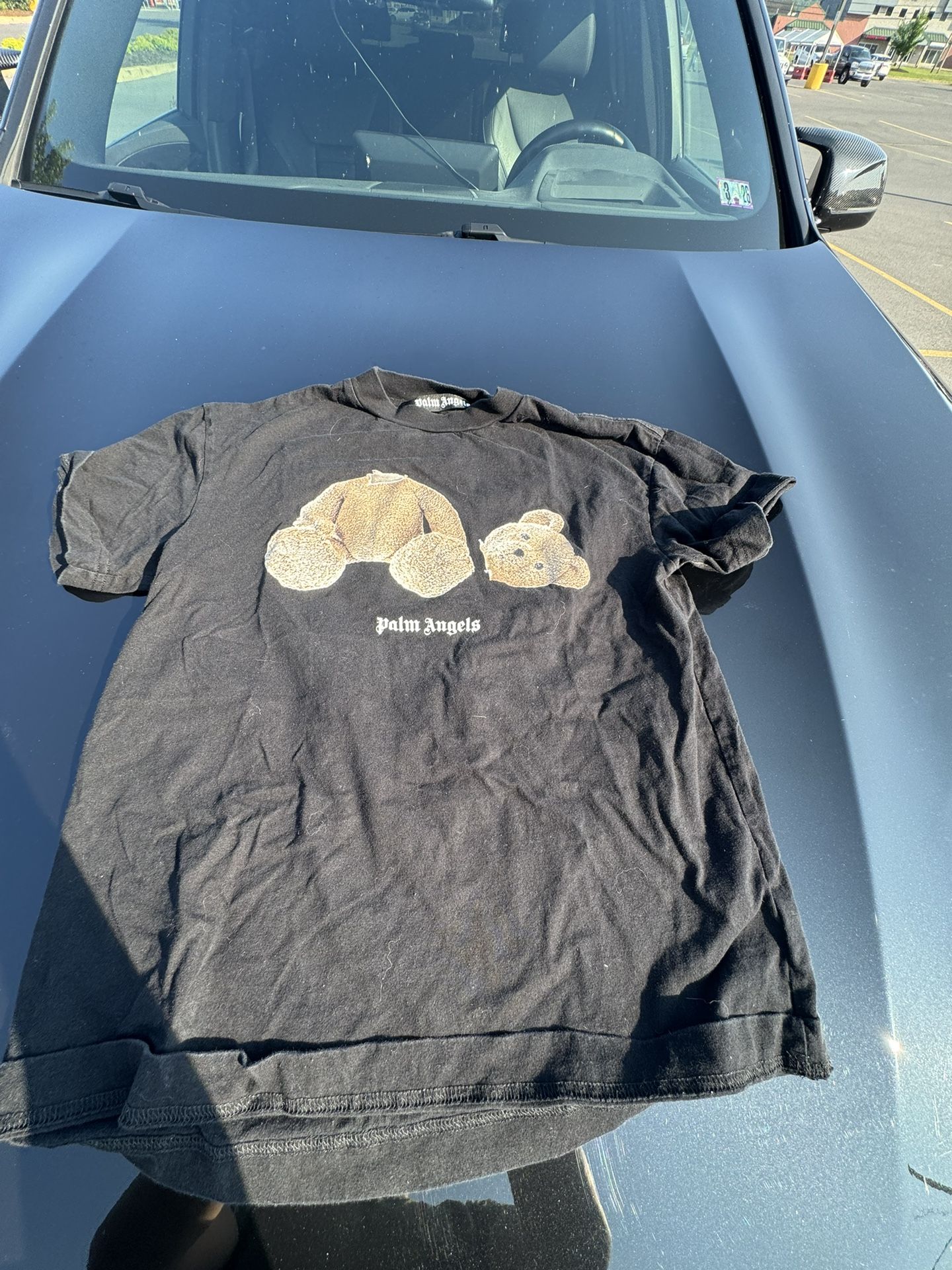 Palm Angels Bear Short-Sleeve Tee 'Black/Brown'