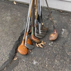 Old Golf Clubs