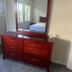 Dresser And Mirror 