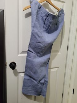 Ralph Lauren blue linen pants