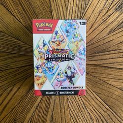 Pokémon Prismatic Evolution Booster Bundle 