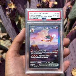 PSA 10 Charizard EX Special Illustration Rare Pokemon 151 #199 2023 Gem Mint