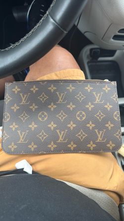 Authentic Louis Vuitton never full pouch