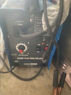 Flux wire welder