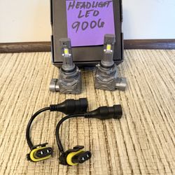 LED Headlights 9006 Pack Of 2
