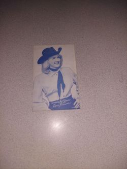 VINTAGE 1940'S TO 1950'S RENO BROWNE ARCADE CARD