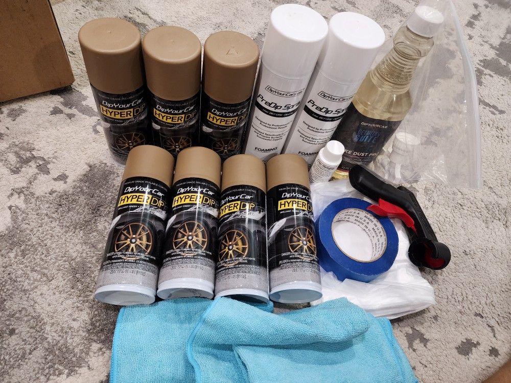 DipYourCar HyperDip Peelable Emblem Car Paint Kit 