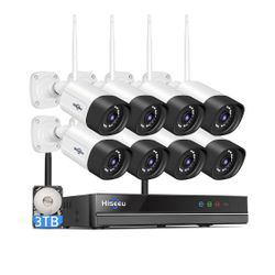 8-camera Security Camera System, New