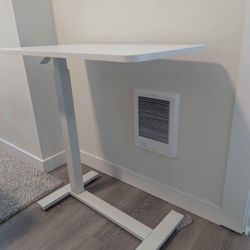 Over-Bed Table with Wheels/Rolling Laptop Desk