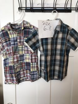Boys 6-8 Short Sleeves