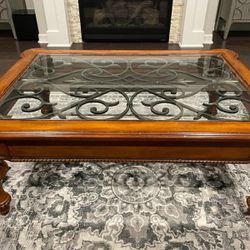 Ethan Allen Large Coffee Table 