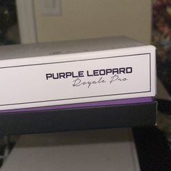 Purple Leopard Royale Pro Hair Straightener 