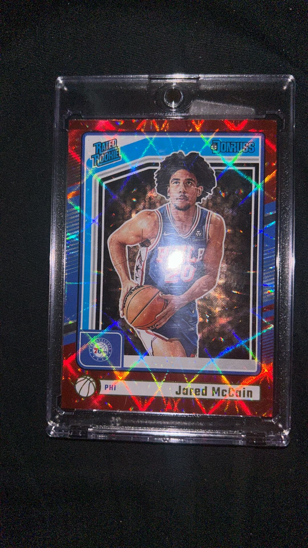 Jarred McCain Donruss Basketball Rated Rookie Card