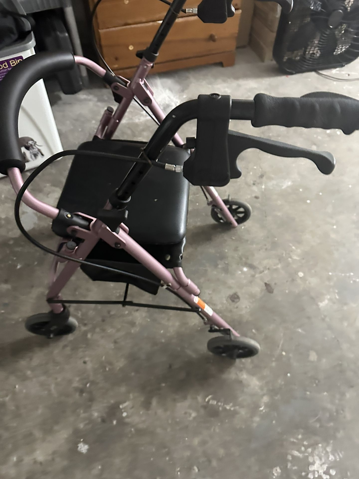Walker With Storage