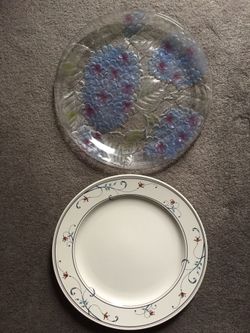 Two Mikasa Serving Platters