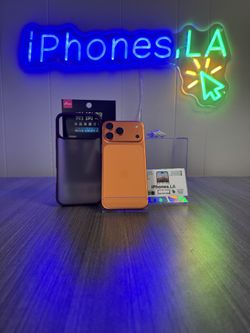 iPhone 17 Pro Max 256GB Orange T-Mobile/Metro Locked New (Free Accessories)