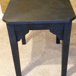 Magnolia Home- Antique Black End Table
