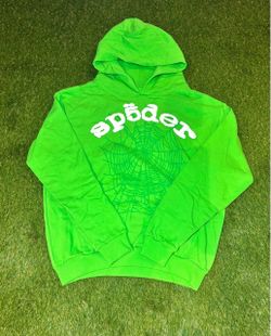 Sp5der Web Hoodie Green