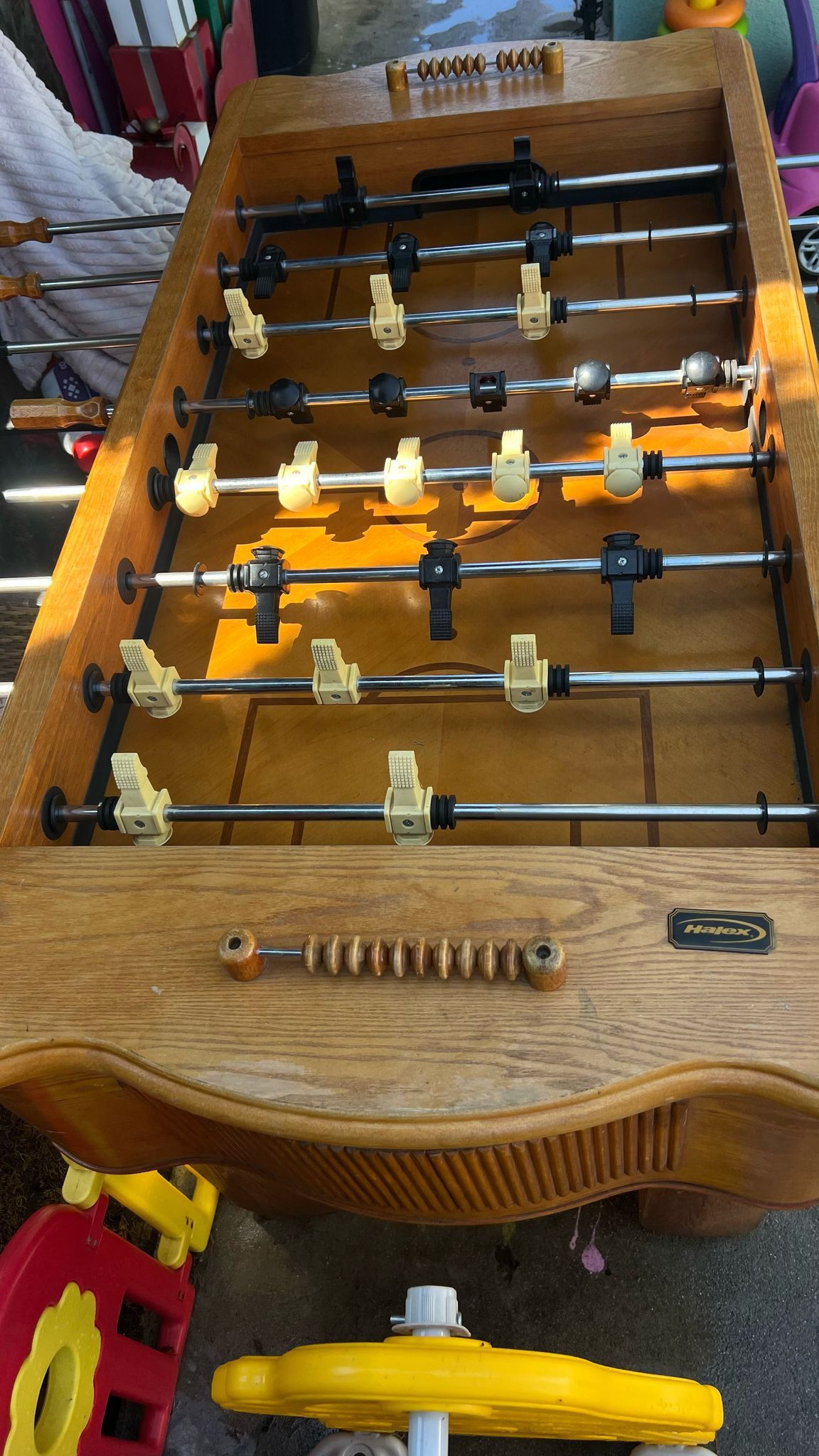 Professional HALEX Foosball Table <REAL WOOD >