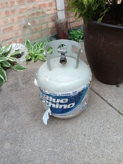 Empty Propane Gas Tank