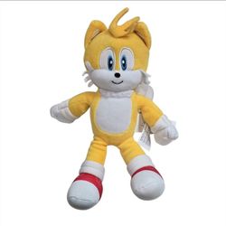 Jakks Pacific Sonic The Hedgehog 3 Tails Fox Plush 9" Stuffed Animal SEGA